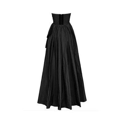 Pinko Black Polyester Dress In Black