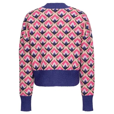 Pinko Multicolor Acrylic Sweater In Multicolor