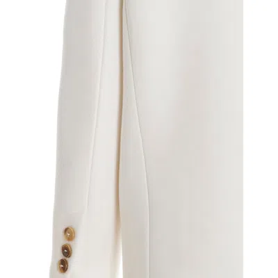 Pinko White Wool Jackets & Coat In White
