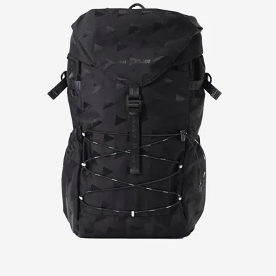 And Wander Nylon Backpack With Logo In Black