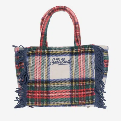 Mc2 Saint Barth Colette Bag With Check Pattern