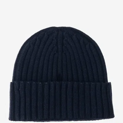 Mc2 Saint Barth Wool Blend Beanie With Logo