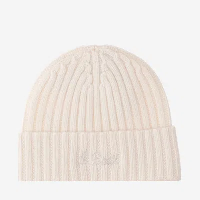 Mc2 Saint Barth Wool Blend Beanie With Logo