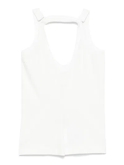 Mm6 Maison Margiela Strap-detail Tank Top