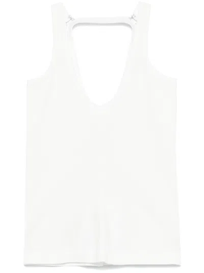 Mm6 Maison Margiela Strap-detail Tank Top