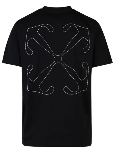 Off-white Graphic Brush Arrow Print T-shirt And Vest In Multi