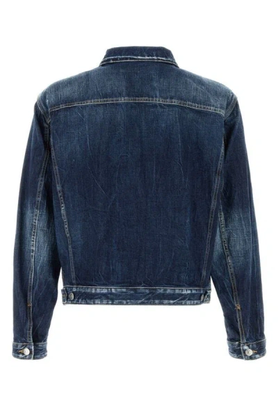 Dsquared2 Dsquared Men Denim Jacket In Blue