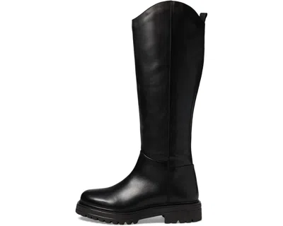 Very Volatile Women's Jane Motorcylce Boots In Black In Black