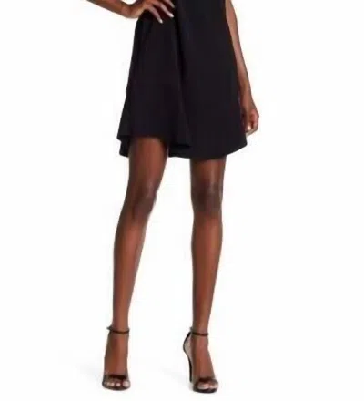 A.l.c Mini Popover Strapless Short Cocktail Dress In Black In Black