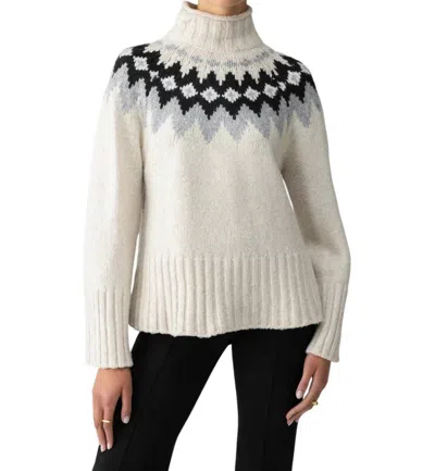 Sanctuary Women's Tis The Season Fair Isle Turtleneck Sweater In Multi