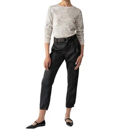 Sanctuary Women's Sparkle Together Sequinned Top In White