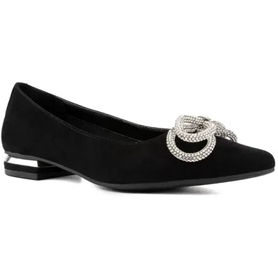 Jones New York Quinnie Womens Faux Suede Slip On Flat Shoes In Multi