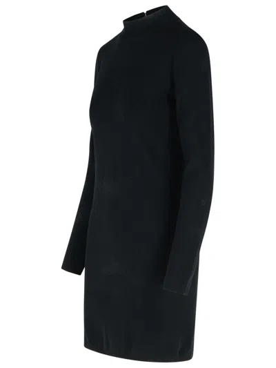 Michael Kors 'mini Mock' Viscose Blend Dress In Black