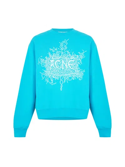 Acne Studios Blue Glow-in-the-dark Sweatshirt