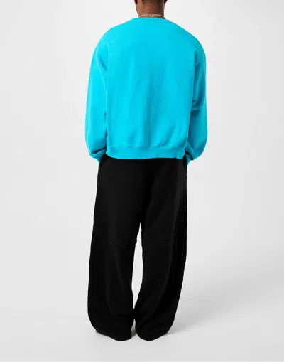 Acne Studios Blue Glow-in-the-dark Sweatshirt