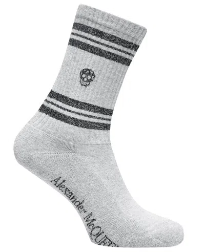 Alexander Mcqueen Skull Logo Socks