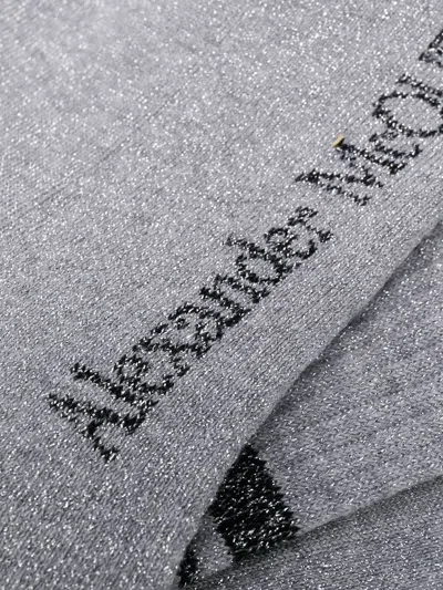 Alexander Mcqueen Skull Logo Socks