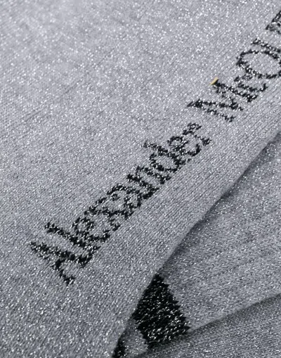Alexander Mcqueen Skull Logo Socks