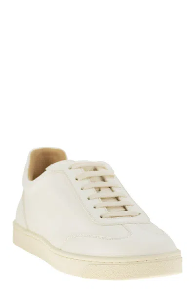 Brunello Cucinelli Leather Low-top Sneakers Rubber Sole