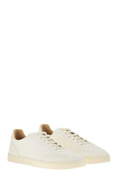 Brunello Cucinelli Leather Low-top Sneakers Rubber Sole