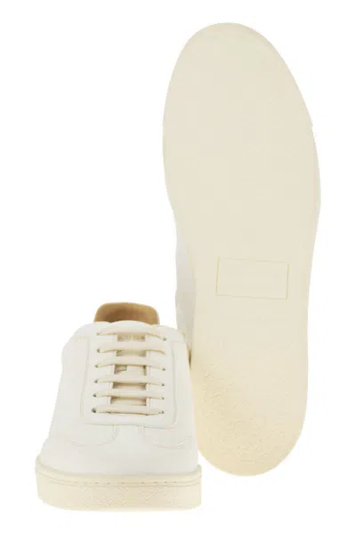 Brunello Cucinelli Leather Low-top Sneakers Rubber Sole