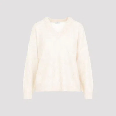 Brunello Cucinelli V-neck Mohair Sweater