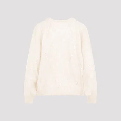 Brunello Cucinelli V-neck Mohair Sweater