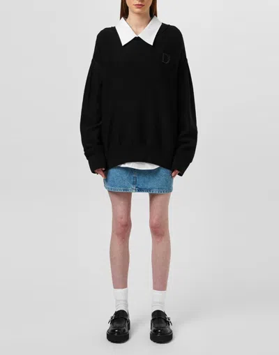 Dsquared2 D2 Statement Logo Knit Sweater