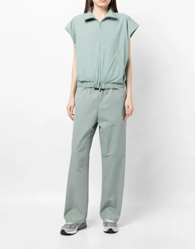 Fear Of God Straight-leg Silhouette Trousers In Green