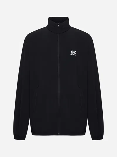 Balenciaga Black Under Armour® Windbreaker