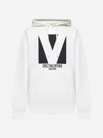 Valentino Garavani White Cotton Sweatshirt