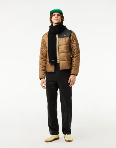 Lacoste Waterproof Colour-block Puffer Jacket