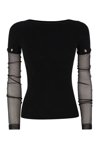 Max Mara Sportmax Alcide - Tight-fitting Stretch Viscose Jersey