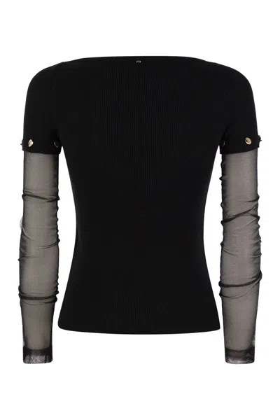 Max Mara Sportmax Alcide - Tight-fitting Stretch Viscose Jersey