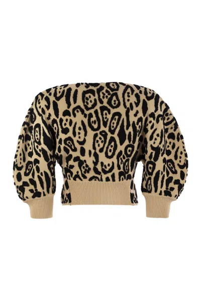 Sportmax Max Mara  Ice - Animal Jacquard Sweater