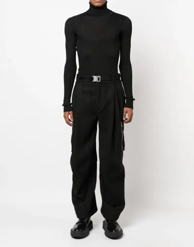 Off-white Helvetica Logo Turtleneck Sweater