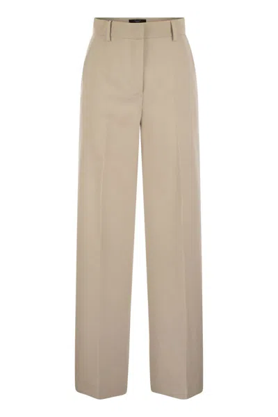 Weekend Max Mara Verdun Cream Trousers