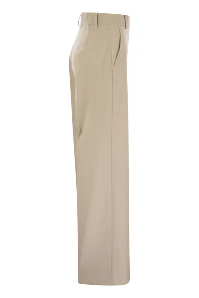 Weekend Max Mara Verdun Cream Trousers