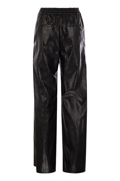 Weekend Max Mara Plutone - Coated Fabric Wide Trousers