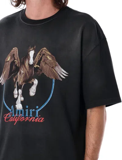 Amiri Pegaso T-shirt In Black