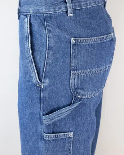 Carhartt Pierce Straight-leg Organic Cotton Jeans In Blue