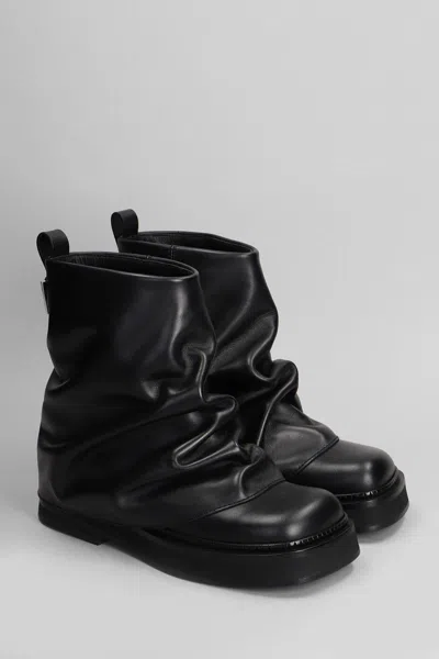 Shop Attico The  Mini Robin Low Heels Ankle Boots In Black