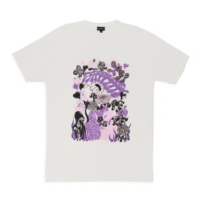 Callipygian Tiny Bunny T-shirt In White