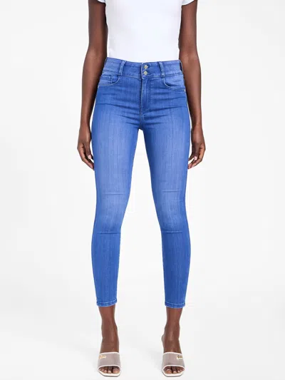 Guess Factory Eco Emilia High-rise Skinny Jeans In Multi