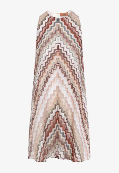 Missoni Sleeveless Dress In Multicolor
