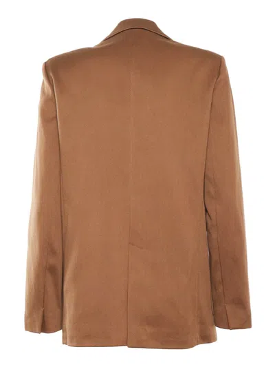 Forte Forte Heavy Cotton Cover Boy's Jacket In Green