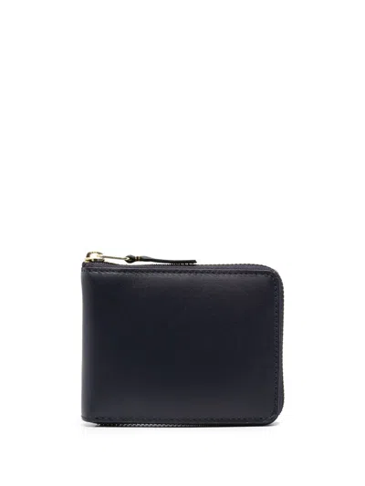 Shop Comme Des Garçons Classic Leather Line Accessories In Blue