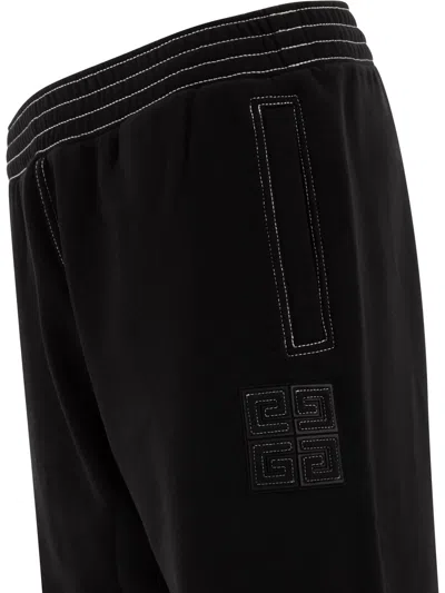Givenchy 4g Logo Patch Track Pants In Black
