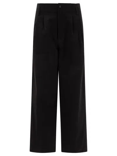 Bode Straight Casual Pants In Black