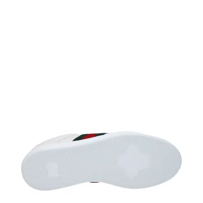 Gucci Screener Low-top Sneakers In White